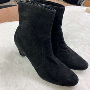 Sam Edelman "Maddie" Suede‎ Zip Up Booties, size 9.5